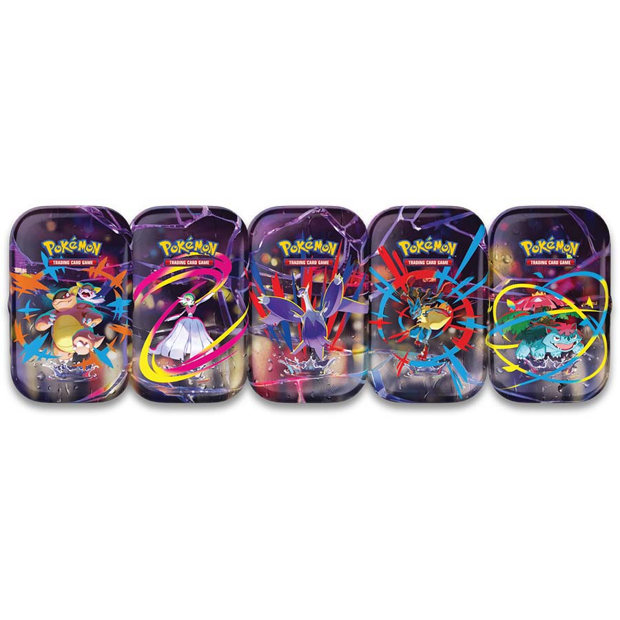 Pokemon TCG: Mega Evolutions Mega Heroes Mini Tin Display (10 Tins) - Presale Ships 09/26/2025