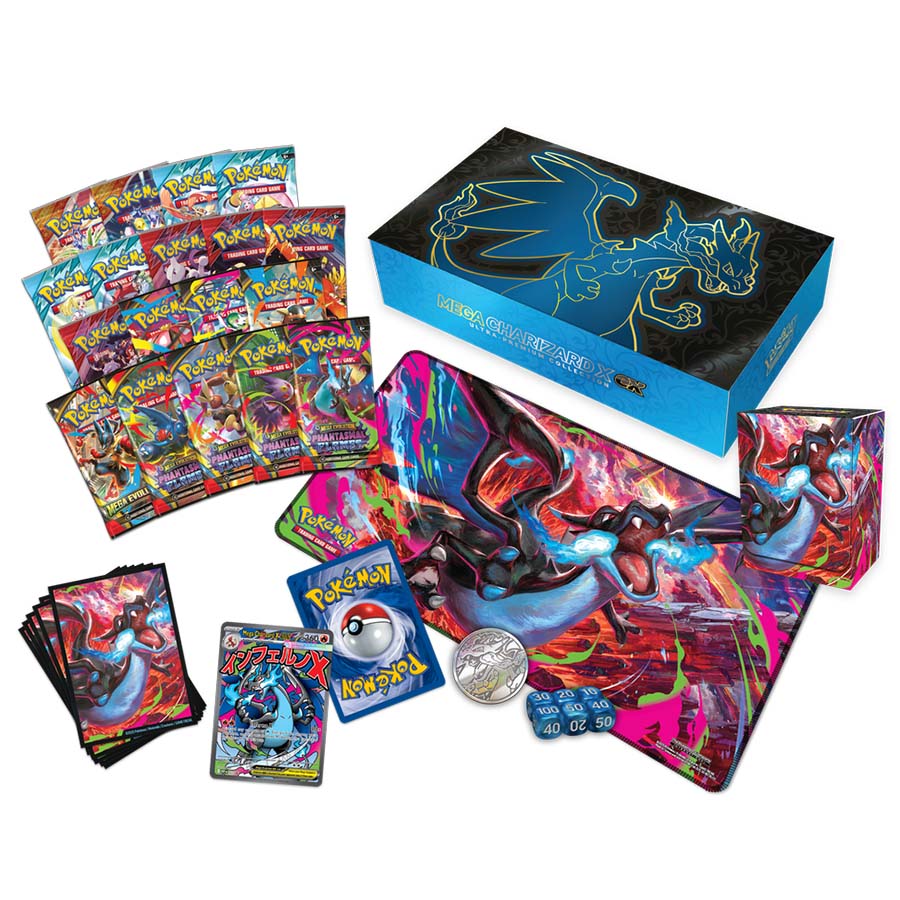Pokemon TCG: Mega Charizard X ex Ultra-Premium Collection - Presale Ships 11/14/2025