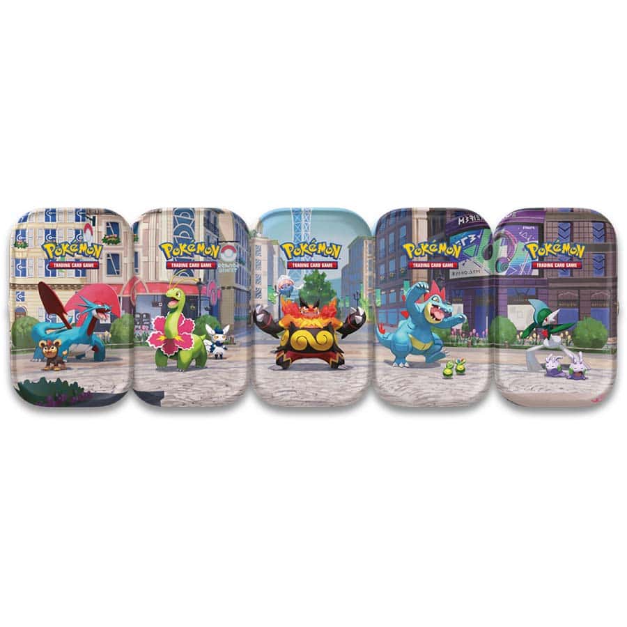 Pokemon TCG: Lumiose City Mini Tin Display (10 Mini Tins)