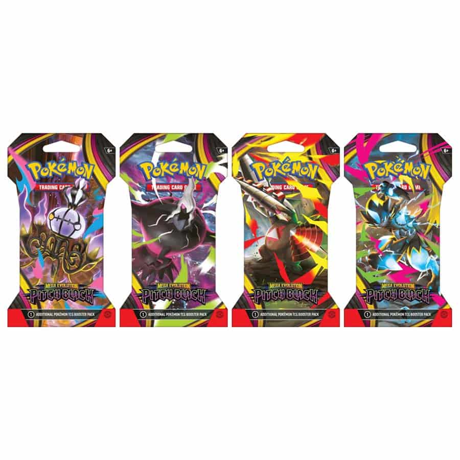 Pokemon TCG: Mega Evolution - Pitch Black Sleeved Booster Pack