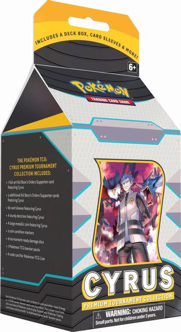 Pokemon TCG: Premium Tournament Collection Display - Cyrus & Klara (2 of Each)
