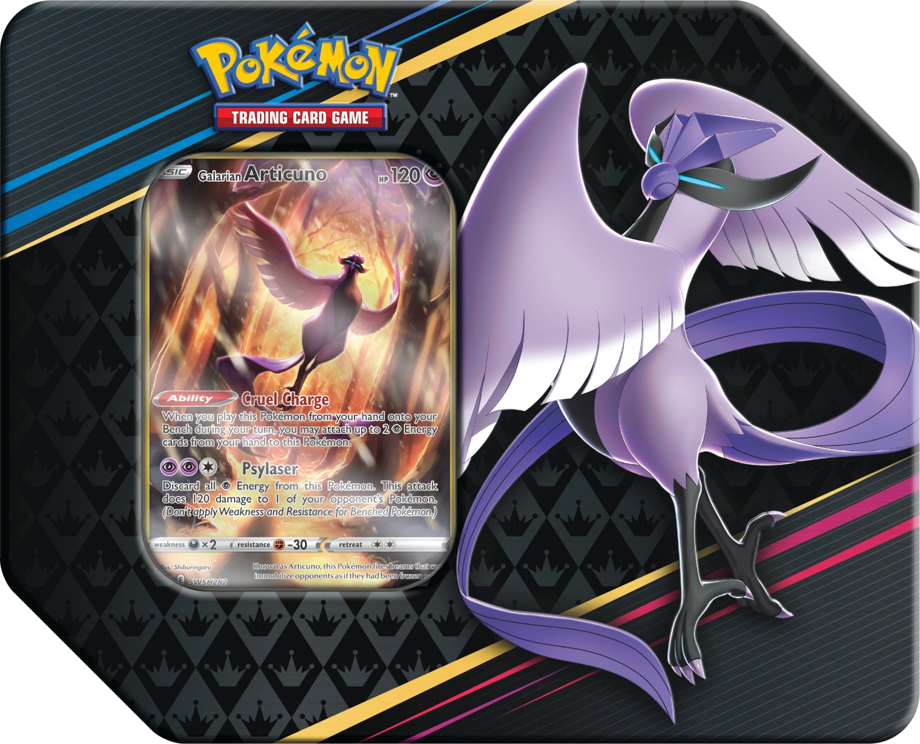 Pokemon TCG: Crown Zenith Tin - Galarian Articuno – Collectors Emporium NY