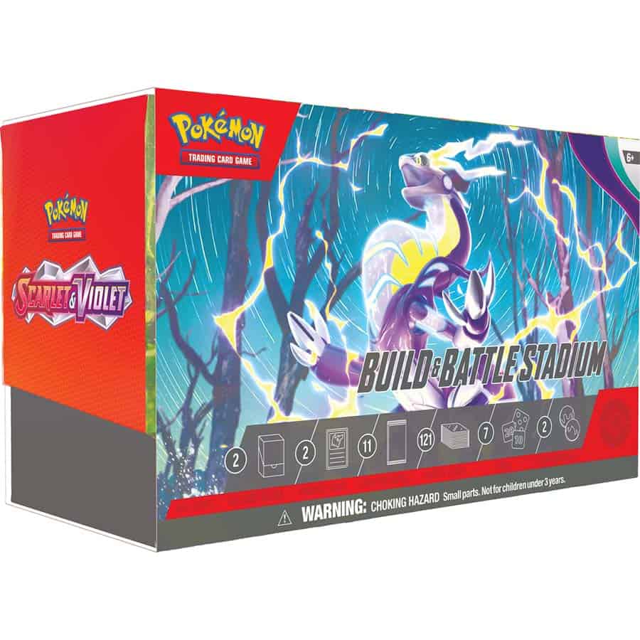 Pokemon TCG: Build & Battle Stadium Case - Scarlet & Violet (Case of 6)