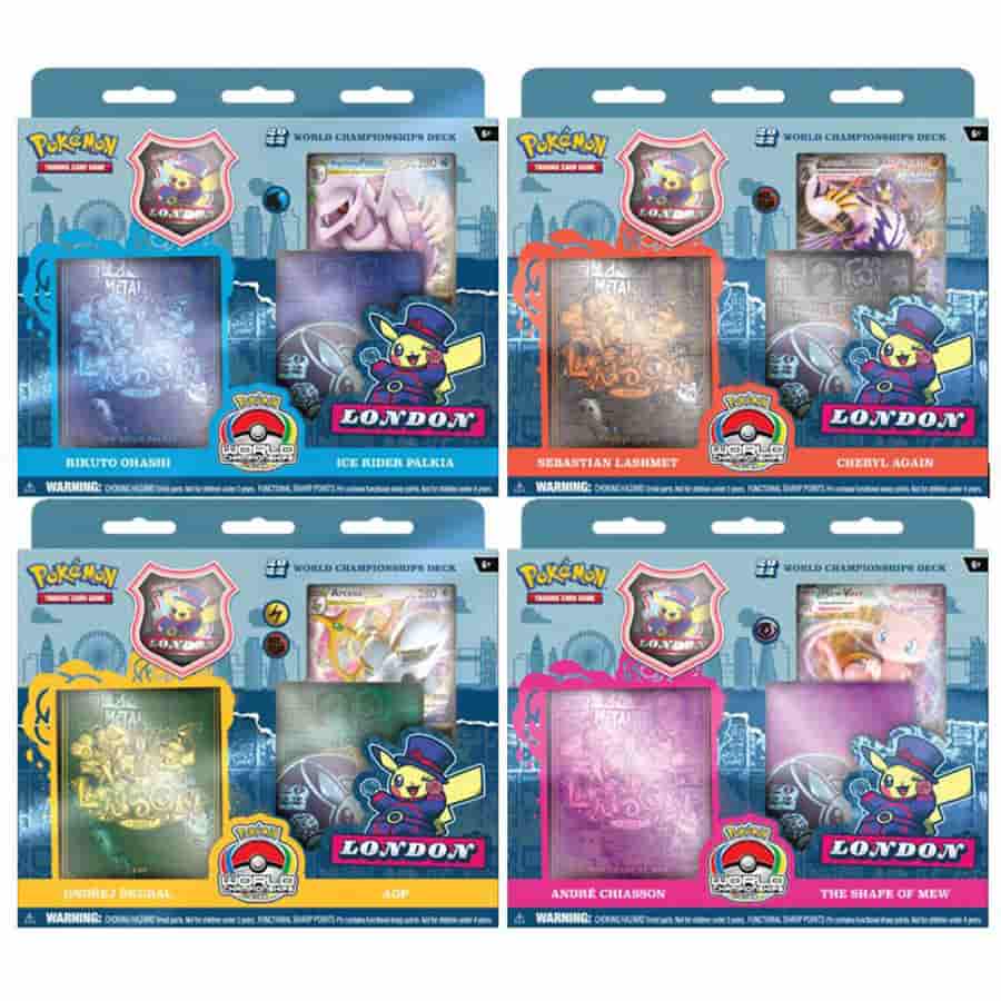 Pokemon TCG: 2022 World Championship Deck Case - Case of 8