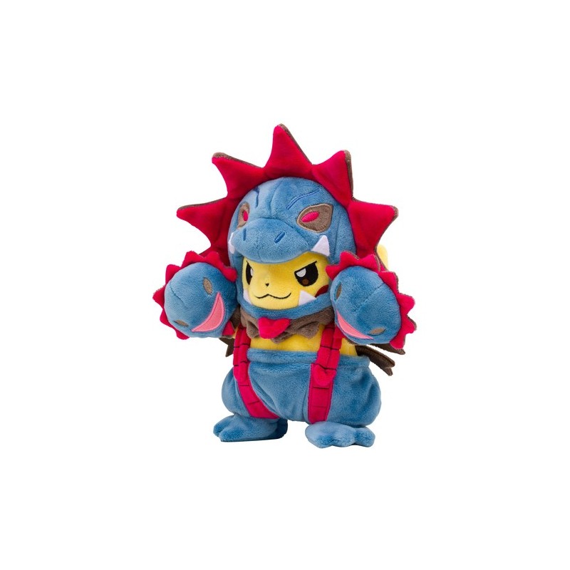 Pokemon Center 8" Plush Pokemon Pikachu with Hydreigon Cape