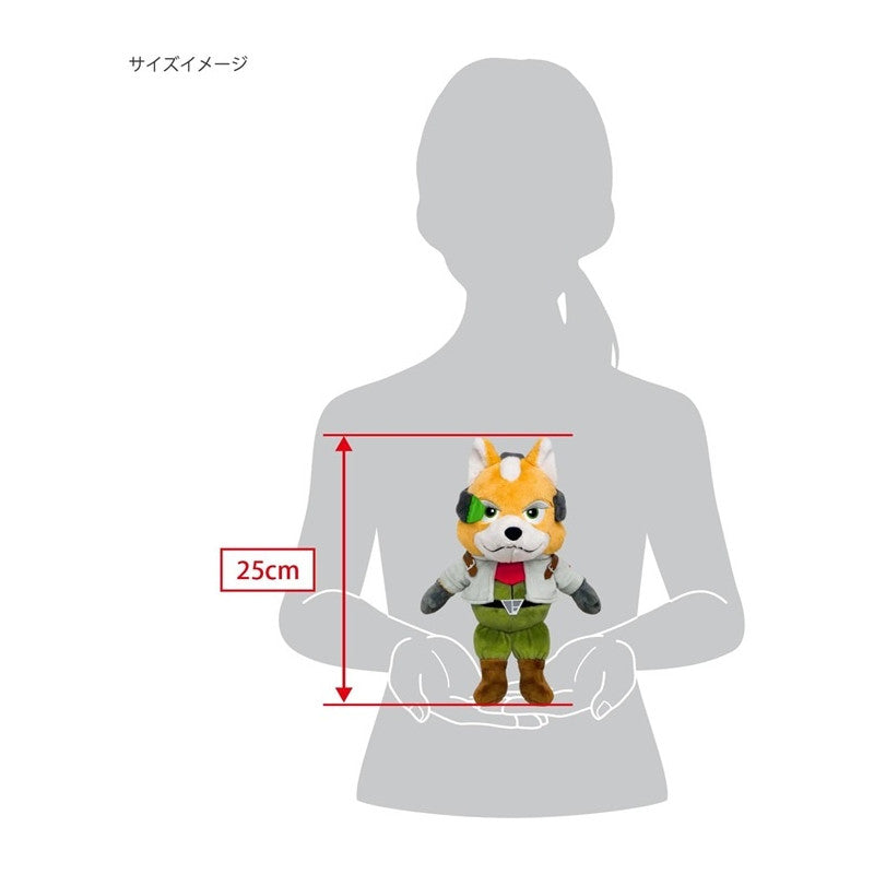 Sanei Boeki Star Fox All Star Collection Plush Fox McCloud SFP01