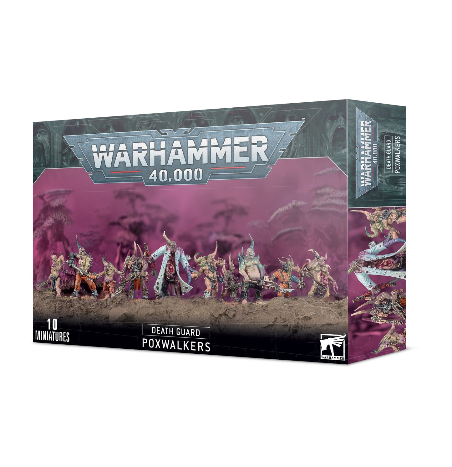 Games Workshop - Warhammer 40K - Death Gaurd - Poxwalkers