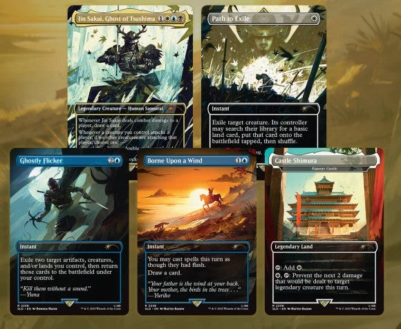 Magic the Gathering Secret Lair x Ghost of Tsushima (Non-Foil