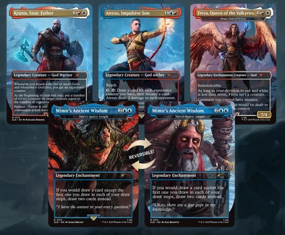 Magic the Gathering Secret Lair x God of War: Norse (Foil