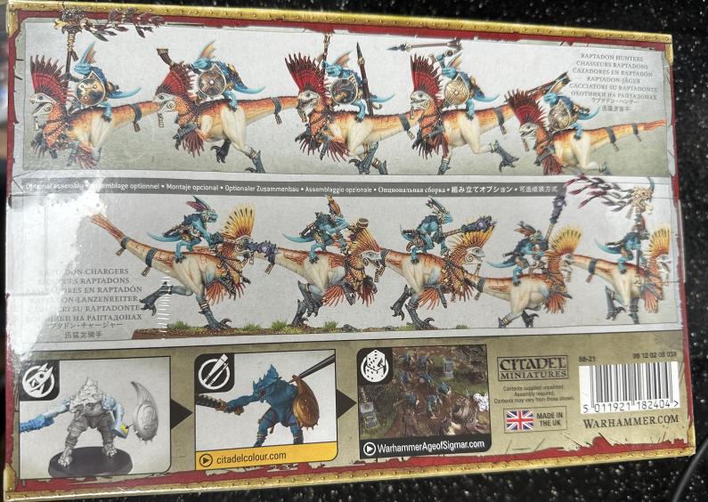 Games Workshop - Warhammer Age of Sigmar - Seraphon Raptadon Hunters