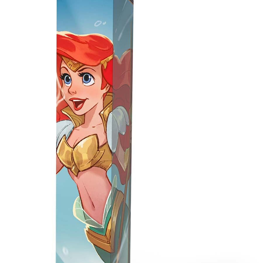 Ravensburger Disney Lorcana TCG Winterspell Playmat Featuring Ariel - Sonic Warrior