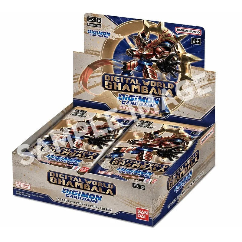 Digimon TCG Digital World Shambala Booster Box (EX12) - 24 Packs