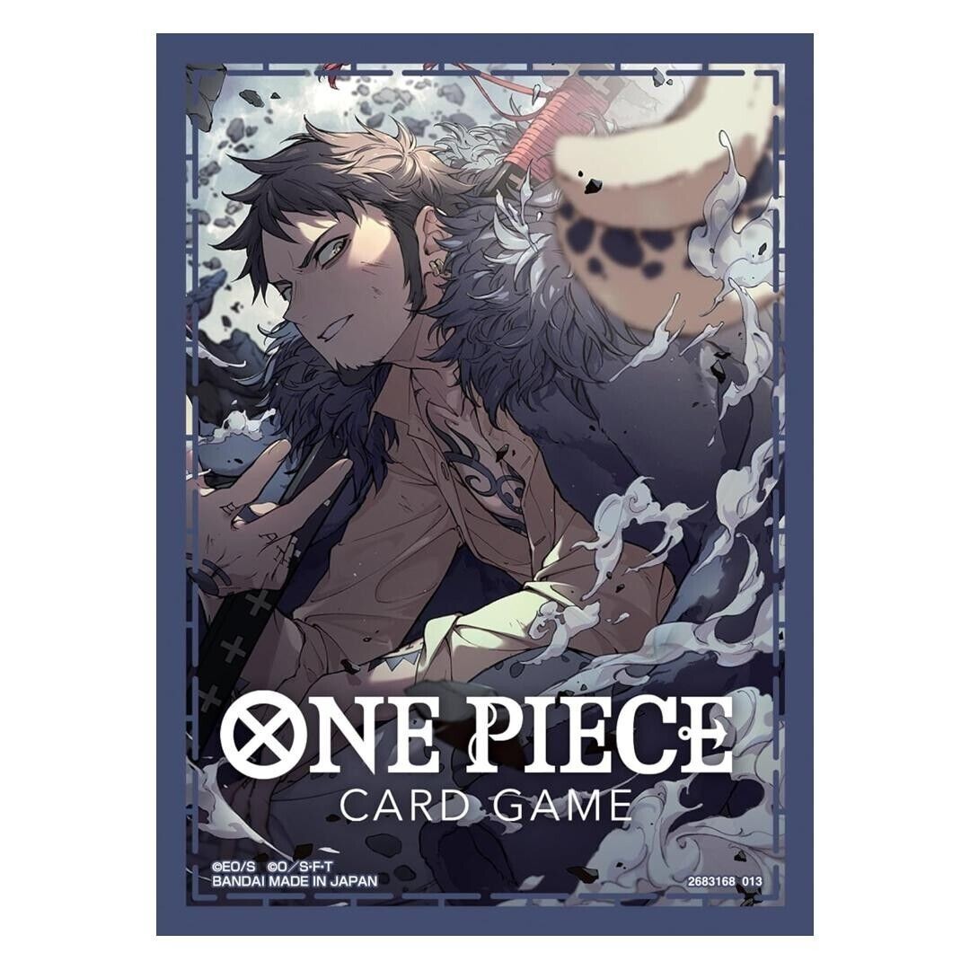 One Piece Card Game Official Sleeves: Assortment 6 - Trafalgar Law (70-Pack)