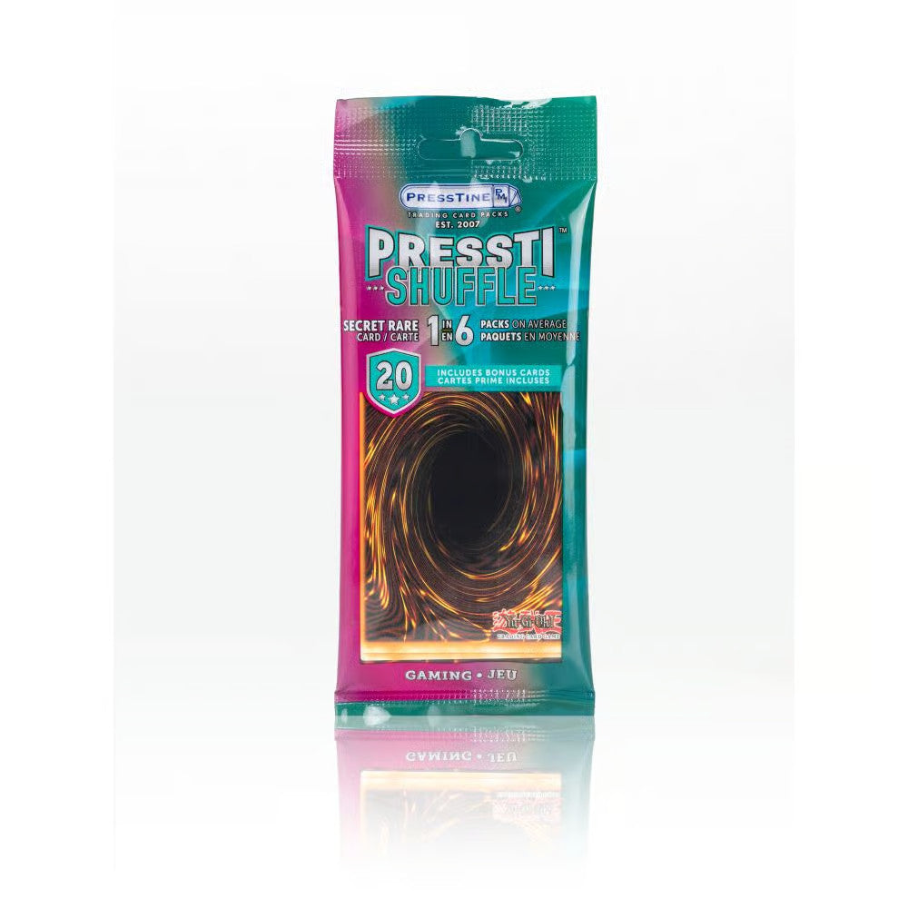 Presstine Pressti Shuffle Yu-Gi-Oh! Mystery Pack - 20 Cards