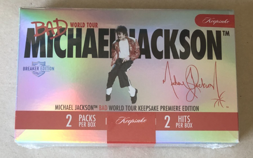 2025 Michael Jackson Bad World Tour Keepsake Premiere Edition Breaker Box