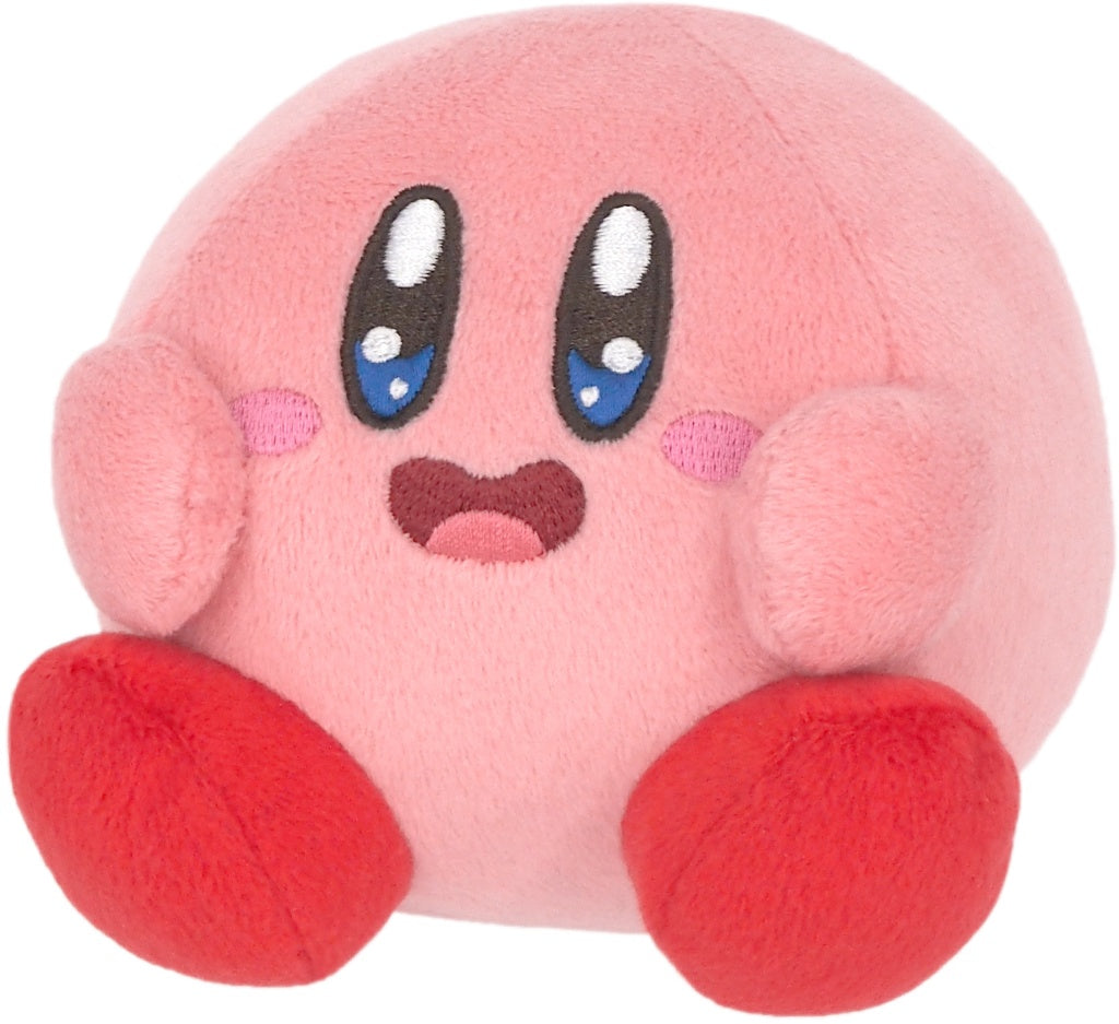 Sanei: Kirby's Dream Buffet: Mini Plush Toy KGF-01 Kirby Pink