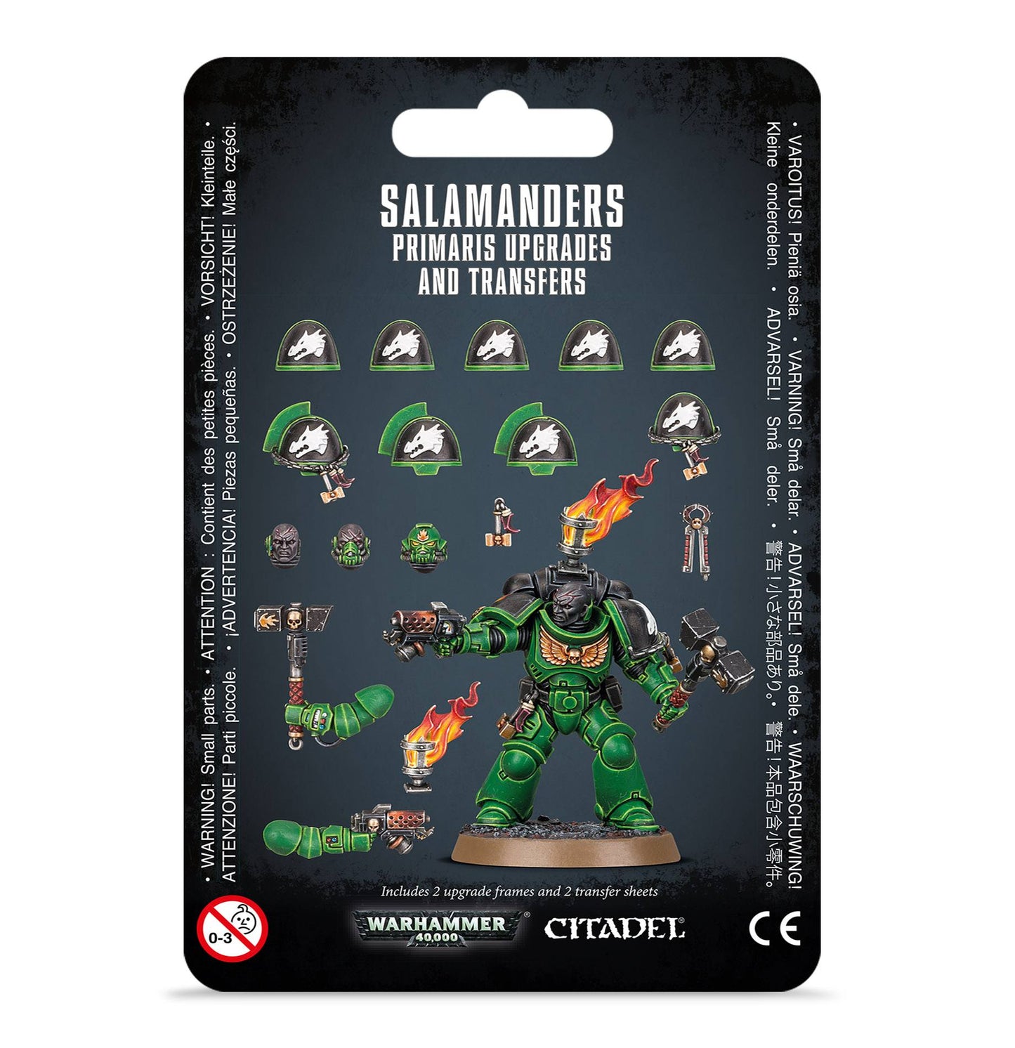 Games Workshop - Warhammer 40K - Salamanders - Primaris Upgrades and Transfers