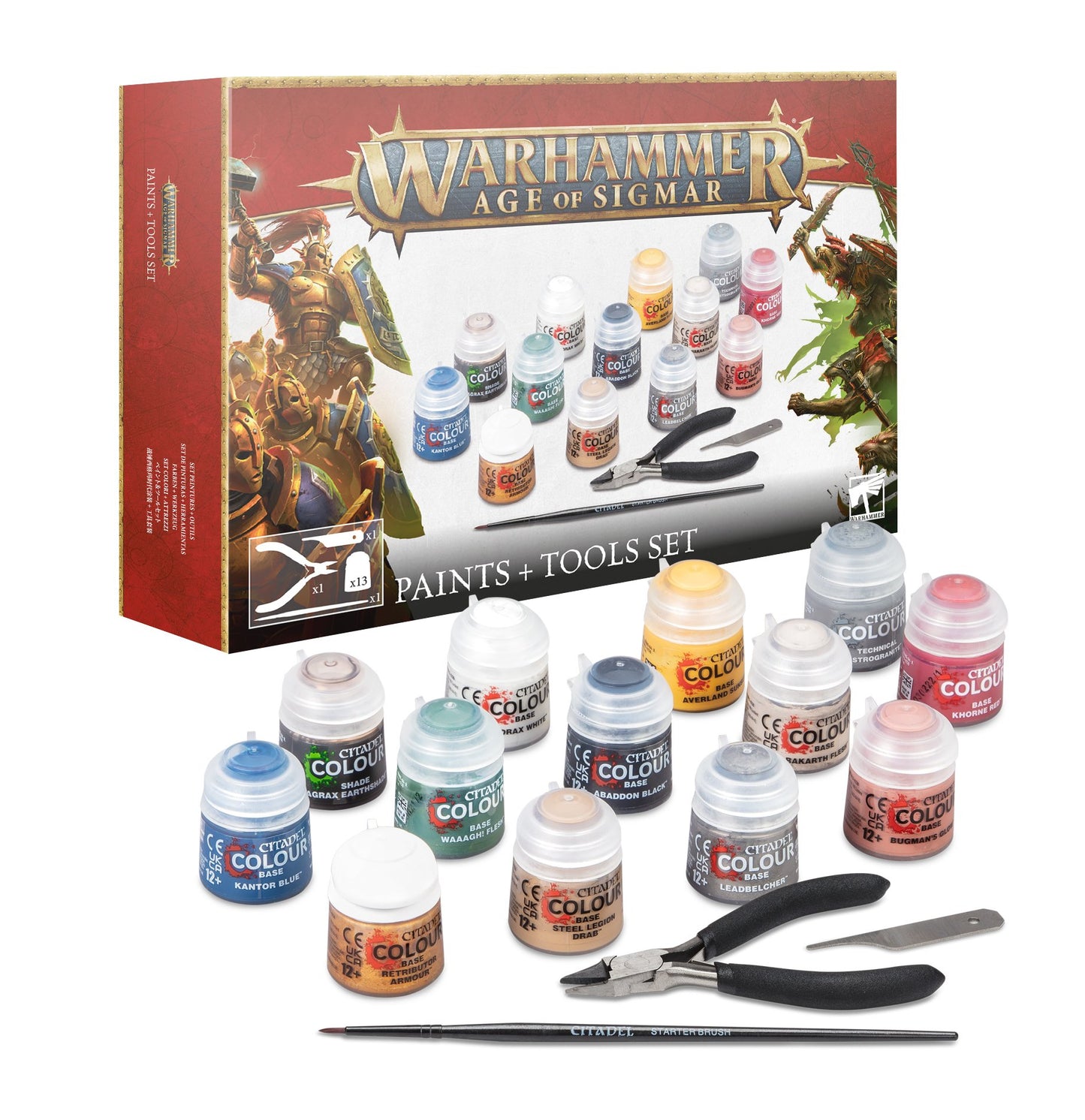 Games Workshop - Age of Sigmar - Paints + Tools Set 2024