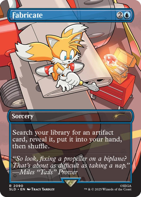 Magic the Gathering Secret Lair x Sonic the Hedgehog: Chasing Adventure - Foil Edition