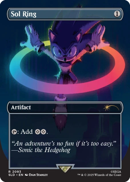 Magic the Gathering Secret Lair x Sonic the Hedgehog: Chasing Adventure - Non-Foil Edition