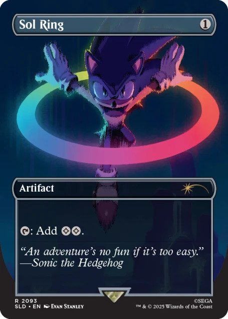 Magic the Gathering Secret Lair x Sonic the Hedgehog: Chasing Adventure - Foil Edition