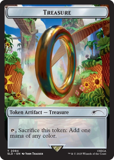 Magic the Gathering Secret Lair x Sonic the Hedgehog: Chasing Adventure - Non-Foil Edition