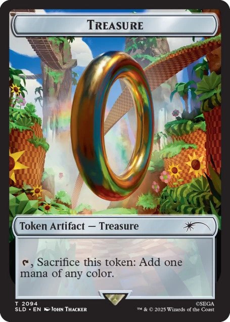 Magic the Gathering Secret Lair x Sonic the Hedgehog: Chasing Adventure - Foil Edition