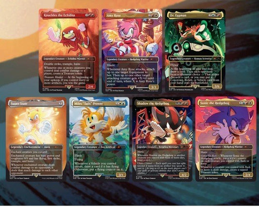 Magic the Gathering Secret Lair x Sonic the Hedgehog: Friends & Foes - Foil Edition