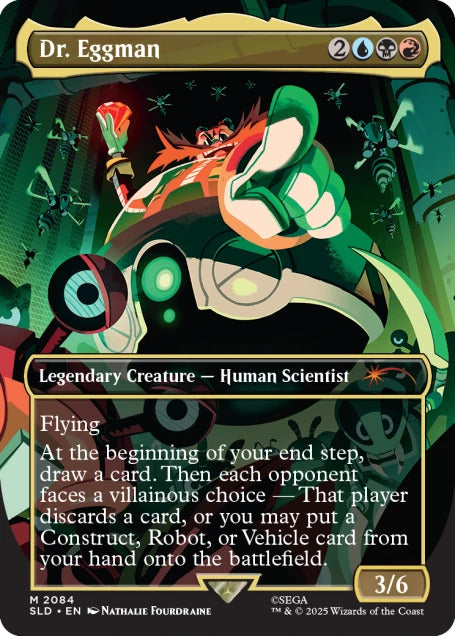 Magic the Gathering Secret Lair x Sonic the Hedgehog: Friends & Foes - Foil Edition
