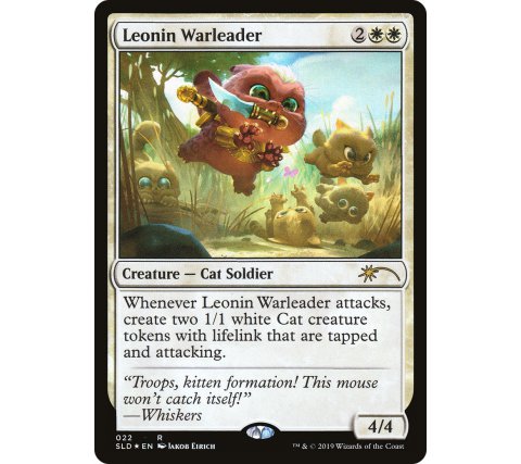 Magic the Gathering Secret Lair Drop Series: OMG KITTIES! (Foil)