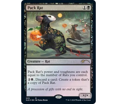 Magic the Gathering Secret Lair Drop Series: Year of the Rat (Non-Foil)