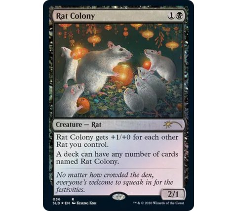Magic the Gathering Secret Lair Drop Series: Year of the Rat (Non-Foil)