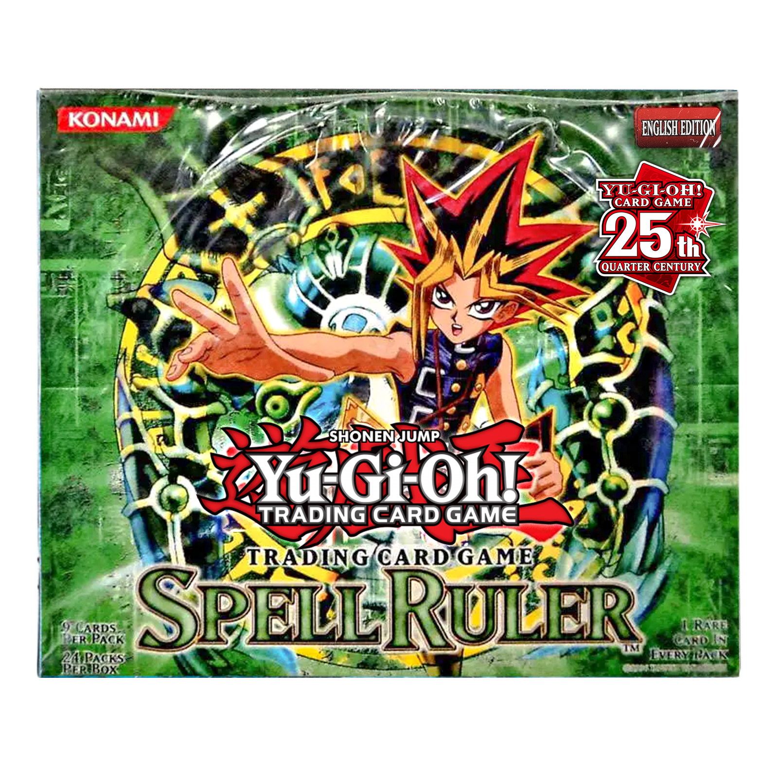Yu-Gi-Oh! Booster Box Case - Spell Ruler (25th Anniversary) (Case of 1 Collectors Emporium NY Yu-Gi-Oh! Booster Box Case - Spell Ruler (25th Anniversary) (Case of 1 Collectors Emporium NY