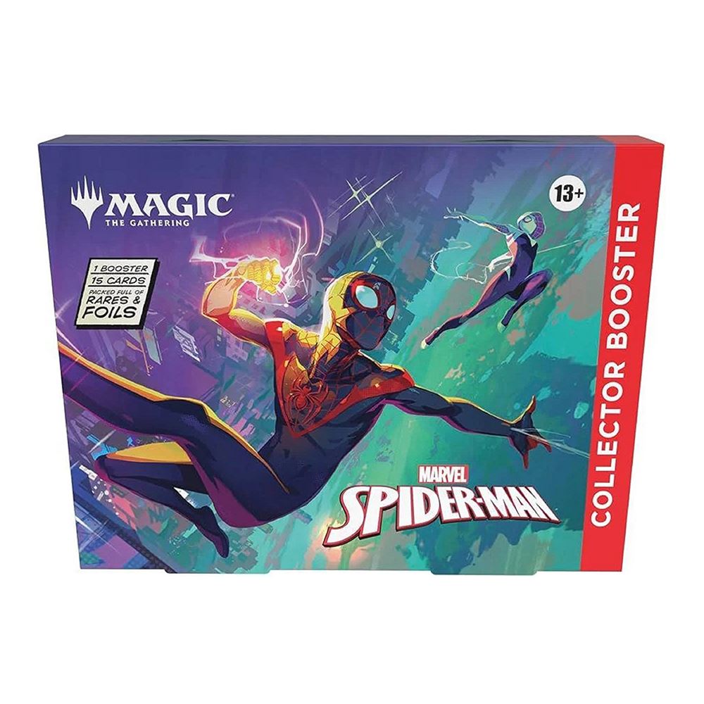 Magic: The Gathering Marvel's Spider-Man - Omega Collector Booster Pack (1 Pack of 15 Cards)