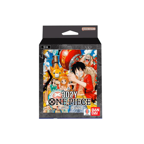 ONE PIECE TCG: 3D2Y STARTER DECK DISPLAY (ST-14) (6 DECKS) Preorder: Release Date: 08/16/2024