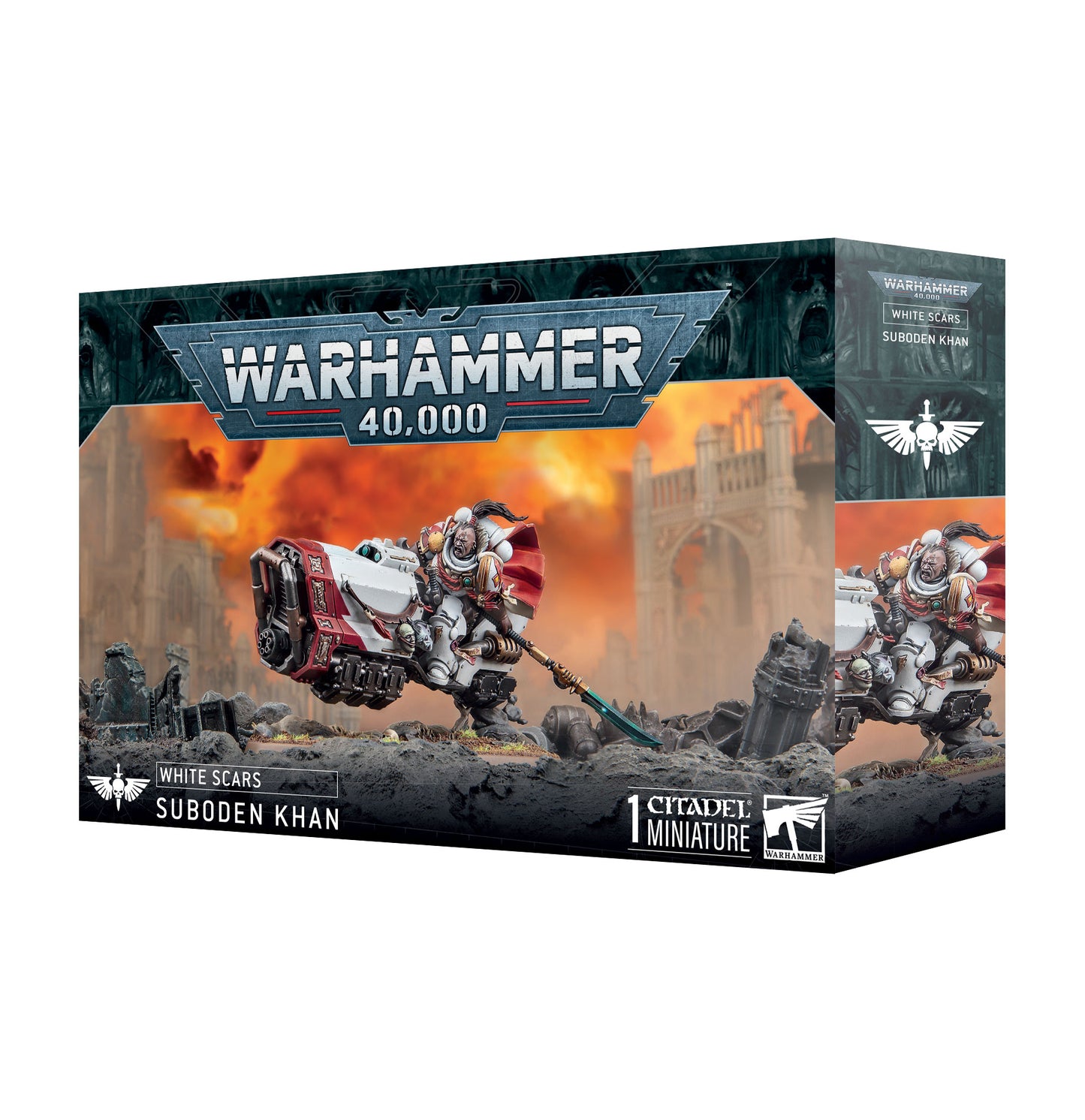 Games Workshop - Warhammer 40K - Space Marines - White Scars - Suboden Khan