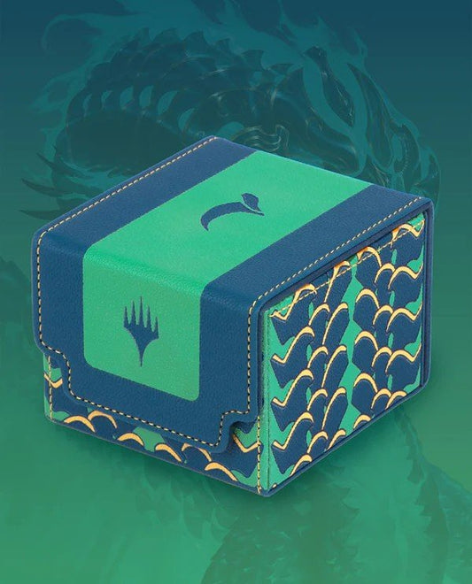 Gatherers Tavern Magic the Gathering Tarkir Dragonstorm Domaru Deck Box - Teval (Sultai)