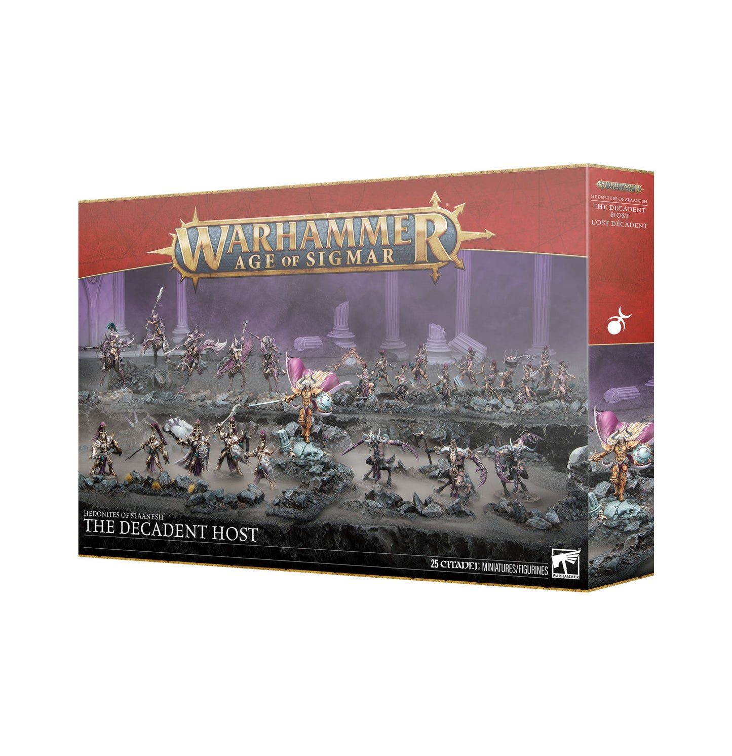 Games Workshop - Warhammer Age of Sigmar Spearhead - Hedonites of Slaanesh - The Decadent Host