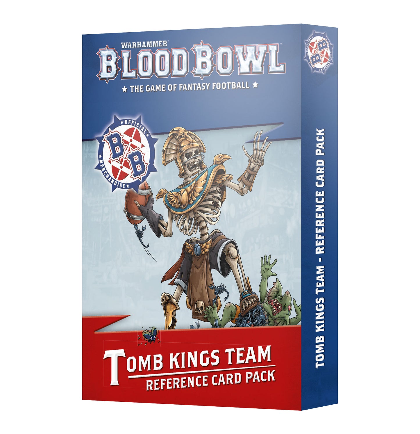 Games Workshop - Blood Bowl - Tomb Kings Team Reference Card Pack 2025