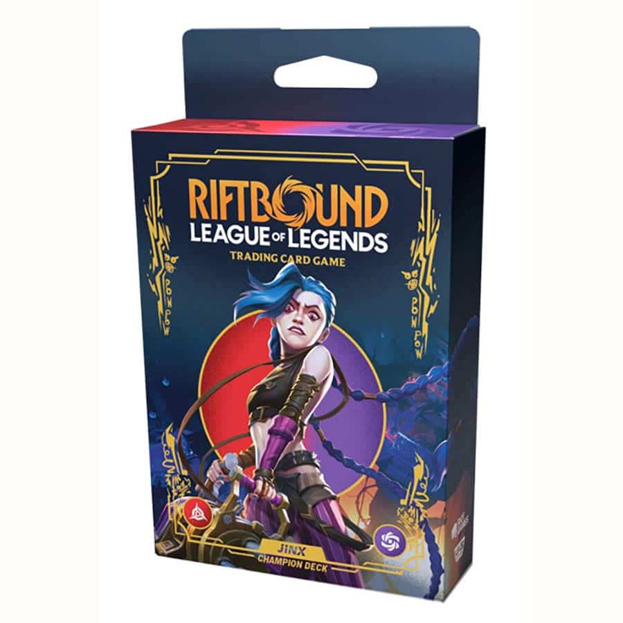 Riftbound TCG: League of Legends Champion Deck - Jinx (56 Cards)