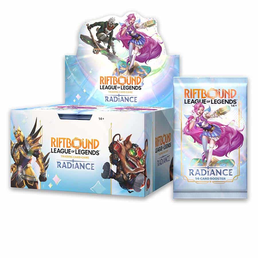 Riftbound: League of Legends TCG Radiance Booster Display Box - 24 Packs