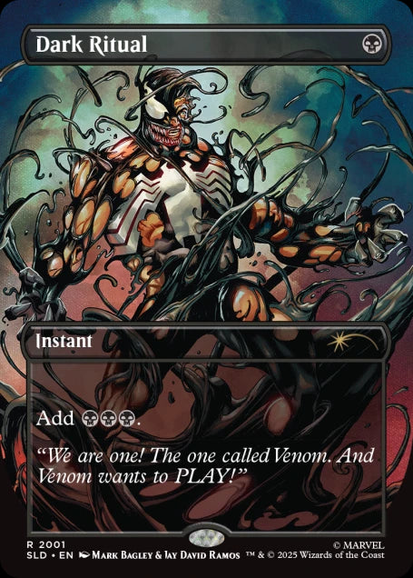 Magic the Gathering Secret Lair x Marvel's Spider-Man: Venom Unleashed (Colors) (Non-Foil)