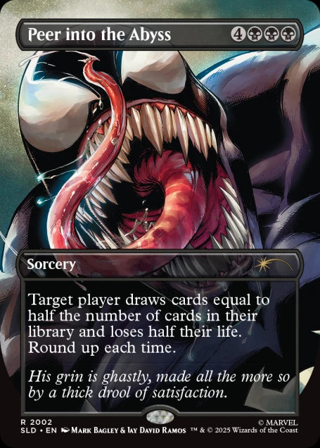 Magic the Gathering Secret Lair x Marvel's Spider-Man: Venom Unleashed (Colors) (Non-Foil)