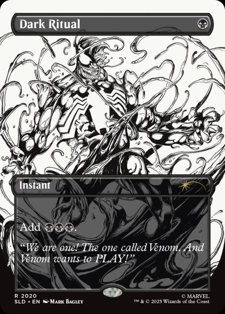 Magic the Gathering Secret Lair x Marvel's Spider-Man: Venom Unleashed (Inks) (Non-Foil)