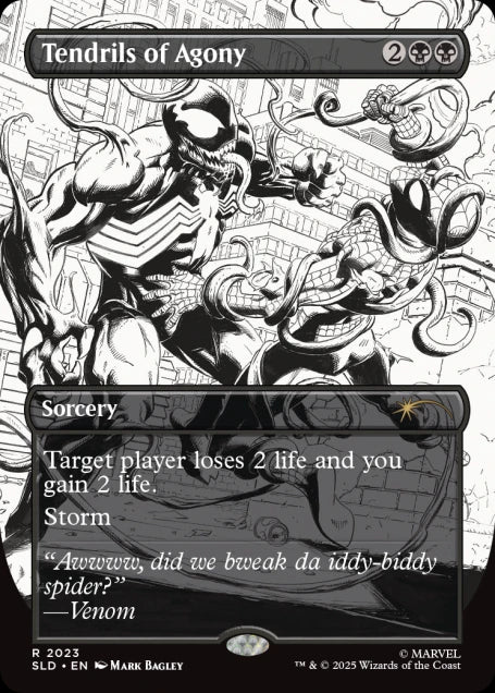 Magic the Gathering Secret Lair x Marvel's Spider-Man: Venom Unleashed (Inks) (Non-Foil)