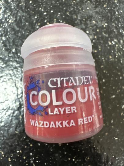 Games Workshop - Citadel - Layer - Wazdakka Red