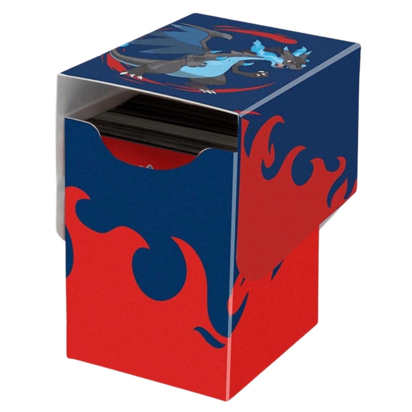 Ultra Pro Pokémon Mega Charizard X 100+ Deck Box for Pokémon Trading Card Game – Holds 100 Double-Sleeved Standard Size Cards