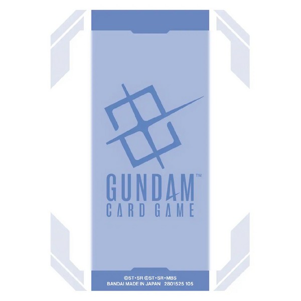 Bandai Official Gundam Card Game Logo Card Sleeves (70 Sleeves)