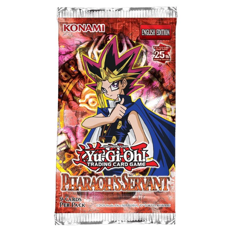 Yu-Gi-Oh! - Pharaoh's Servant 25th Anniversary Booster Pack (9 Cards)
