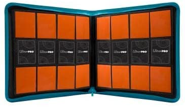Ultra Pro 12 Pocket Vivid Pro Binder - Teal